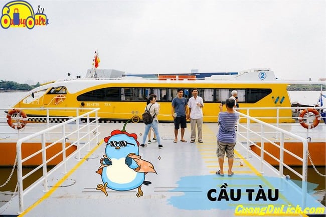 Take 50k VND to Check in at Sai Gon Water Bus in Saigon