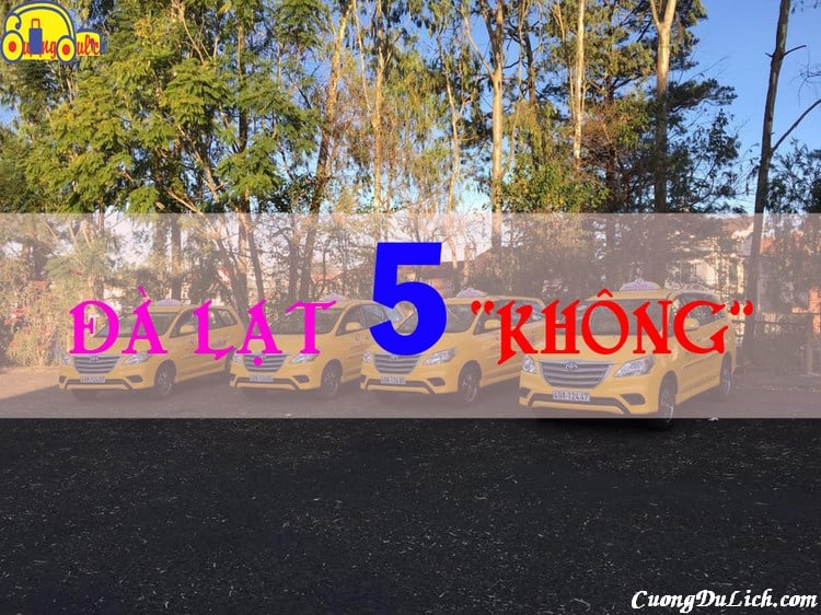 "Take note of the 5 DON'Ts to avoid falling for the 5 SCAMS when traveling to DA LAT"